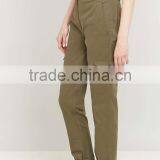 New Arrival Custom Lady Popular Khaki Funny Cargo Trousers thumbnail-3