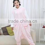 Flannel Cartoon Adult Animal Jumpsuit Animal Pajamas Jumpsuit Kitty Design thumbnail-1