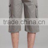 Man Shorts, MTM Service, Half Leg Length Shorts, Gray Shorts thumbnail-3