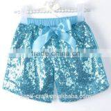 Baby Clothing Manufacturer Wholesale Summer Casual Toddler Girls Sequins Shorts thumbnail-5