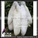 CX-R-29 Wholesale Lovely Decoration For Bag Real Fox Fur Tail Custom Keychain thumbnail-2