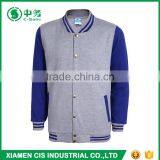 New Product Multi Color Sailor Collar 4XL Plus Size Mens Plain Varsity Jacket thumbnail-1