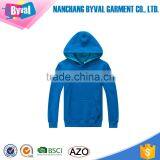 Wholesale No Zip Coat Plain Fleece Kids Kangaroo Pocket Pullover Sports Hoodies Sweater thumbnail-6
