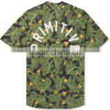 Custom All Over Print Sublimation Baseball Jersey With Button and Embroidery Logo Patch for Men Streetwear Wholesale thumbnail-2