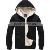 China Oem Cheaper Customized Fleece Hoodies Combination Camo Fleece Wholesale Good Quality Warm Zipper Hoodies thumbnail-2