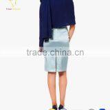 Navy Blue Wrap Poncho Shawl thumbnail-2