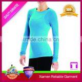 Sports Long Sleeve Cheap Dry Fit T-shirt thumbnail-3