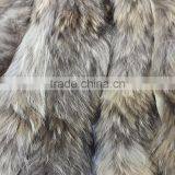 BBG-H-6 Dyed Large Raccoon Collar Fur Trim for Winter Coat Parka thumbnail-5