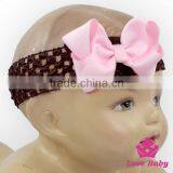 FDK267 Lovebaby Fancy Baby Large Knitted Hairband With Bow Set Cute Girl Casual Wear Outdoor Hair Band thumbnail-5