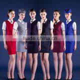 Chinos Wholesales Hot Sexy Airline Stewardess Skirt Suits thumbnail-1