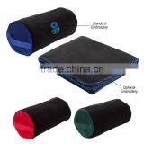 Oversized Fleece Stadium Blanket In Carrying Bag - Measures 71" x 50", Made of Brushed Polyester Fleece and Comes With Your Logo thumbnail-1