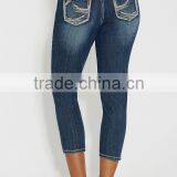 Taylor Capri in Dark Wash #81713 thumbnail-2
