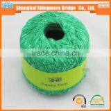 China Knitting Yarn Supplier Cheap Wholesale Oeko-tex Standard Quality Matallic Ladder Yarn Knitting Scarf Yarn thumbnail-2