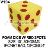 SOFT FOAM DICE FOR KIDS / SOFT TOY DICE
