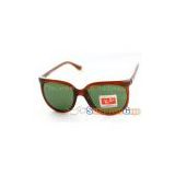 Ray-Ban Cats RB4126-714 Brown Frame with Green Lens