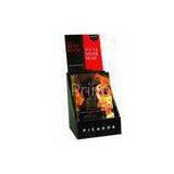 400g Duplex Board With Grey Back Cardboard Display Counter , Glossy / Matt Lamination Book Holder