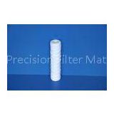 High Precision PP String wound filter cartridge , inline water filter cartridge