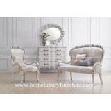 Classic simple modern fabric sofa living room sets drawer chest warm design for lady