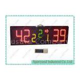 Outdoor Portable Scoreboards For Basketball / Volleyball , Waterproof IP65