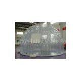 Outdoor Event advertising inflatable bubble tent with transparent color or customized