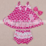 Baby Girl Infant 3pcs Clothing Sets Suit Princess Romper Dress/Jumpersuit Baby Party Birthday Costumes thumbnail-2