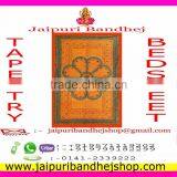 2017 Jaipuri Bandhej Handmade Mandala Tapestry thumbnail-3