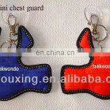 Brand New Martial Arts Taekwondo Chest Guard Mini Accessories,key Chain thumbnail-1