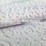 Winfar Textile White Color 75D Poly DTY Spandex Embossed 3D Scuba Knit Fabric thumbnail-4