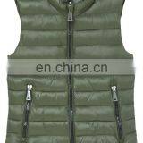 Chinese Manufacturer 100% Polyester Women Padded Vest For Sale thumbnail-2