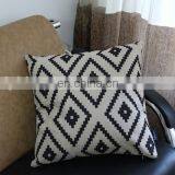 Custom Cheap Sofa Car Seat Linen Cushion Cover50x50 Fashion Decorative Pillow Cover thumbnail-4