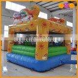 Cheap Kindergarten Used Kid Toy Inflatable Rainbow Jumping Castle Moonwalk for Sale thumbnail-5