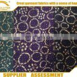 2016 Plain Dyed Spandex Knitted Denimrib Rib Knit Fabric For Garment thumbnail-1
