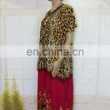 Wholesale Beaded Abaya Animal Skin Flower Kaftans thumbnail-3