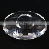 Crystal Oval Transparent Clear Acrylic Perfume Bottle Cap thumbnail-2