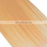 Blonde Color Hair Extensions Clip in thumbnail-2