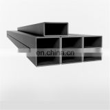 Tianjin SS Group SS400 oiled Black black square steel pipe /tube Building Material of Black Square Pipes for Steel Fence Wall