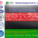 ROGERS PCB Printed Circuit Board with LF HAL