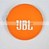 Round Mini Coin Wallets Earphones And Coin Key Assort Storage Bags Fashion Women Silicone Purse thumbnail-3