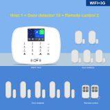 Hot GSM 3g Wifi Wireless Remote Control Home Security Alarm System PIR Door Sensor Siren Support ip Camera thumbnail-3