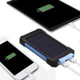 Solar Power Bank Dual USB Power Bank 20000mAh Waterproof Battery Charger thumbnail-2