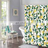 Fashion Printing Shower Curtain Green Extra Long thumbnail-1