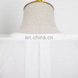 TWOTWINSTYLE White Loose Shirt For Women Long Sleeve Minimalist Solid Casual thumbnail-4