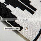 Custom Indoor Home Decor Cotton Thread Woven Geometric Pattern Printing Wall Hanging Tapestry With Hand-knotted Tassels thumbnail-6