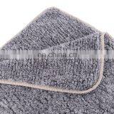 Wholesale High Quality Gray Plain Color Printed Fluffy Plush 100%Sherpa Blanket Sherpa Fleece Throw Blanket thumbnail-3