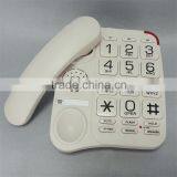 Simple Speed Dial Emergency Button Corded Big Button Phone