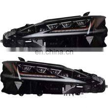 Upgrade to 3 Lens Matrix LED Headlamp Headlight With Dynamic for LEXUS ES ES200 ES260 ES300 Head Lamp Head Light 2018-2021 thumbnail-2