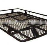 Heavy duty black powder coated steel roof rack for discovery 4