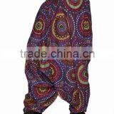 Indian Women Multicolored Printed Harem Pants Trousers Afghani thumbnail-3