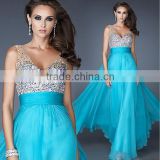 C50031A 2016 New Sexy Long Style Backless Evening Dress for Party