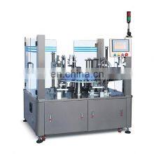 Semi-Automatic Horizontal Glass Bottle Perfume Toothpaste Cartoning Machine